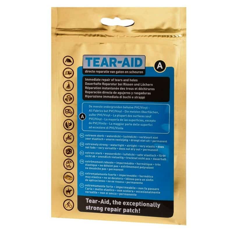 Tear-Aid lagningspatch (Typ A – ej PVC) 1