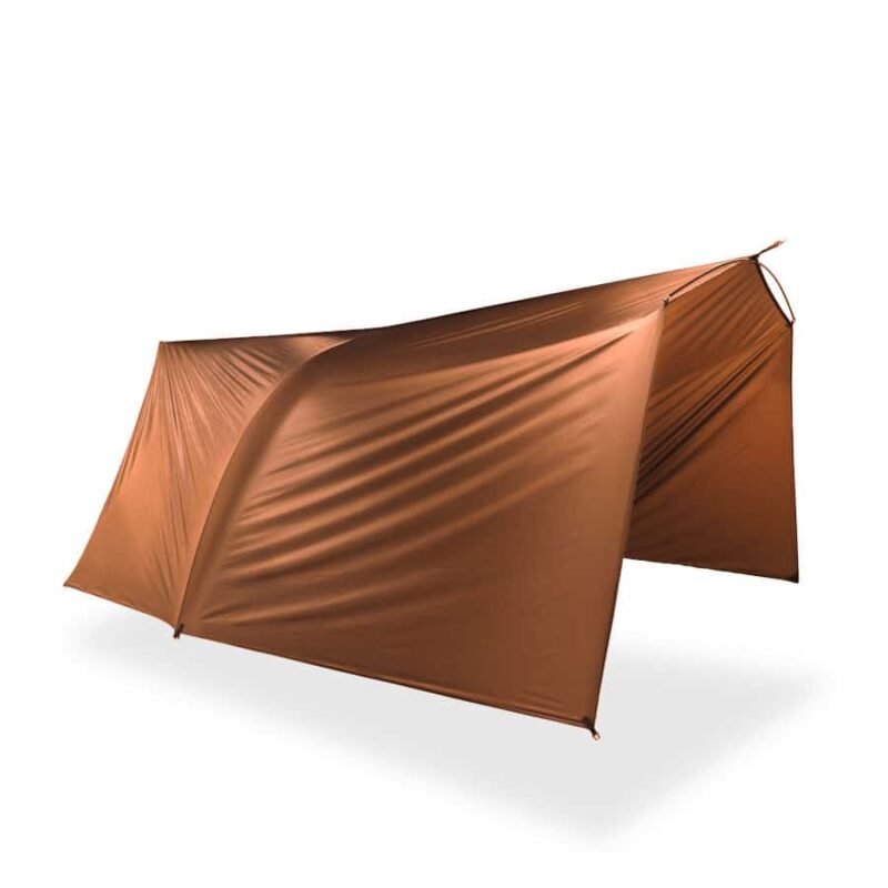 DutchWare Two person tarp – Burnt orange – Tarp för två hammockar 1