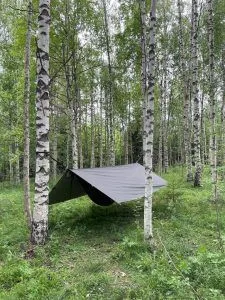 Momo Jord stortarp – Stort regnskydd till hammock
