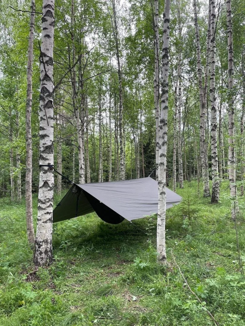 Momo Jord stortarp – Stort regnskydd till hammock